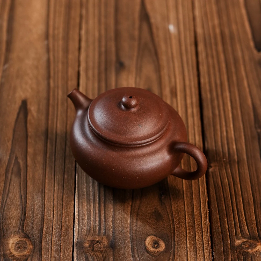 恒源堂双十二出品 平台底槽清《永福莲子壶》宜兴紫砂壶170毫升