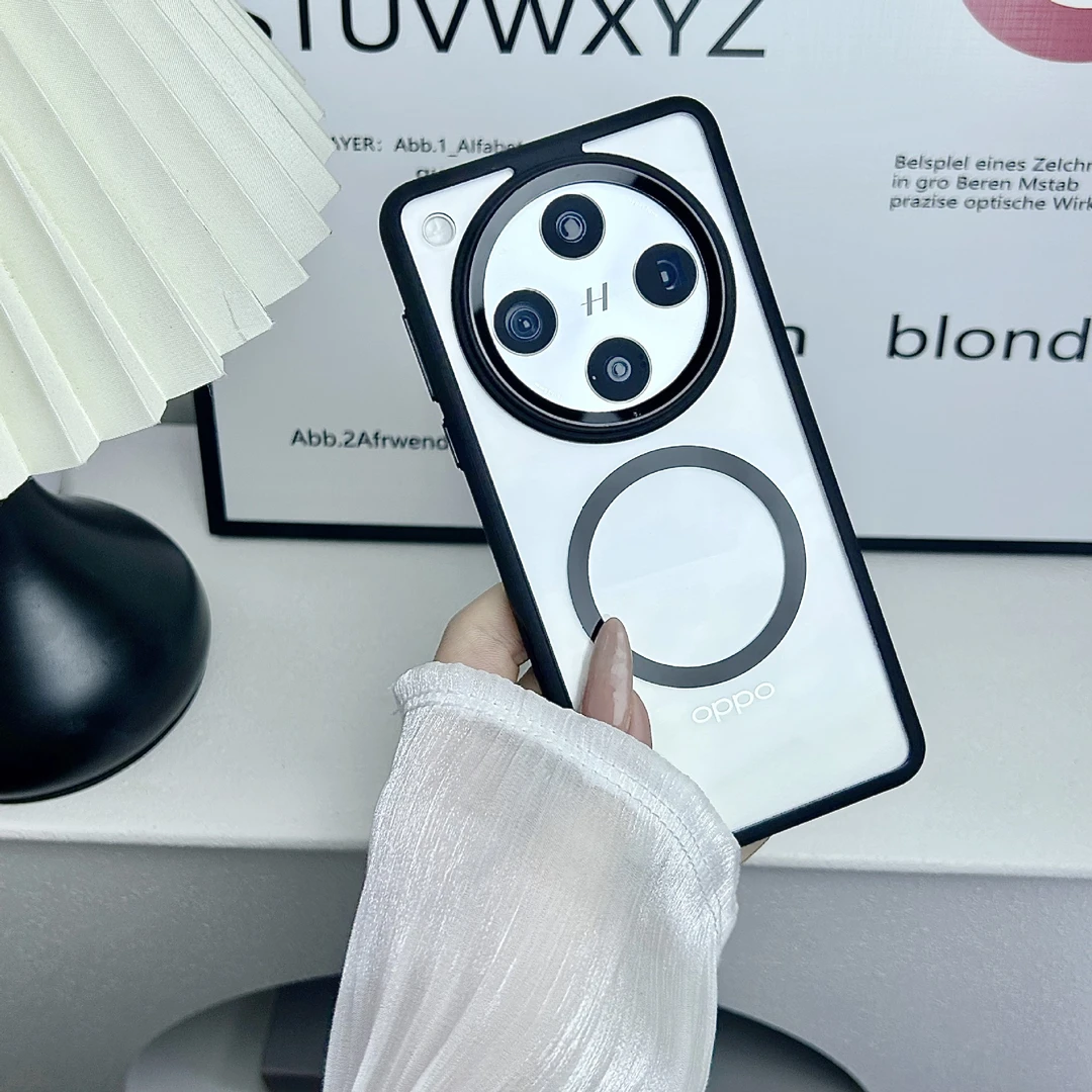 迈博旅适用OPPOfindx8手机壳x8Ultra晶盾壳x8pro磁吸保护壳