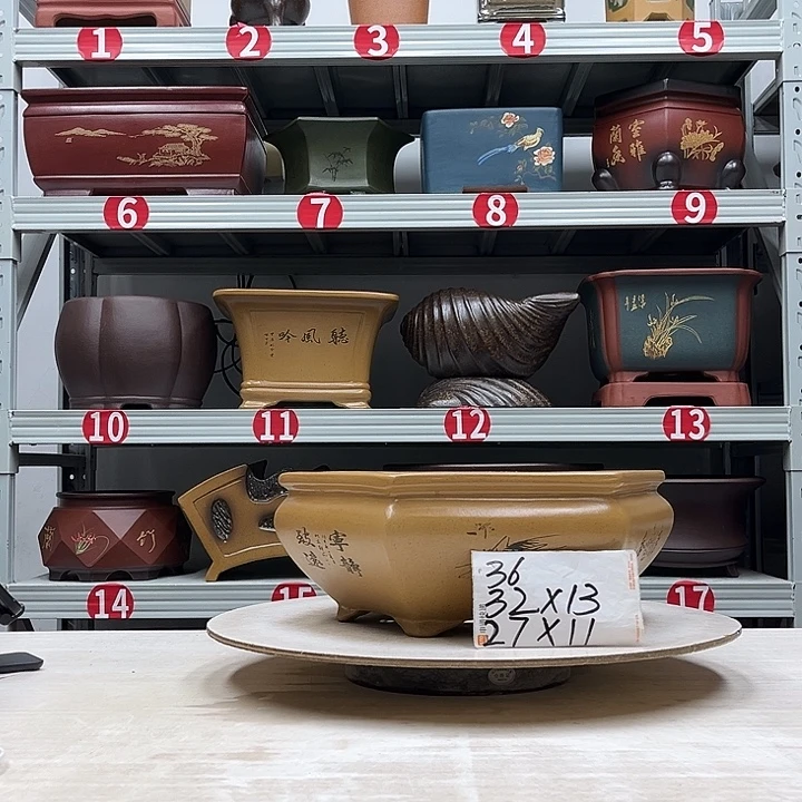 紫砂花盆紫砂花盆