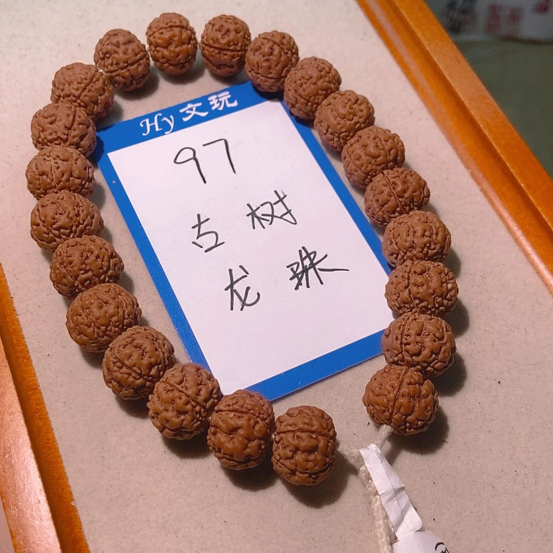 岁***逝金刚菩提手串97古树龙珠15.3