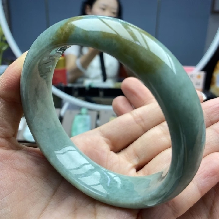 翡翠手镯未镶嵌手镯309-59