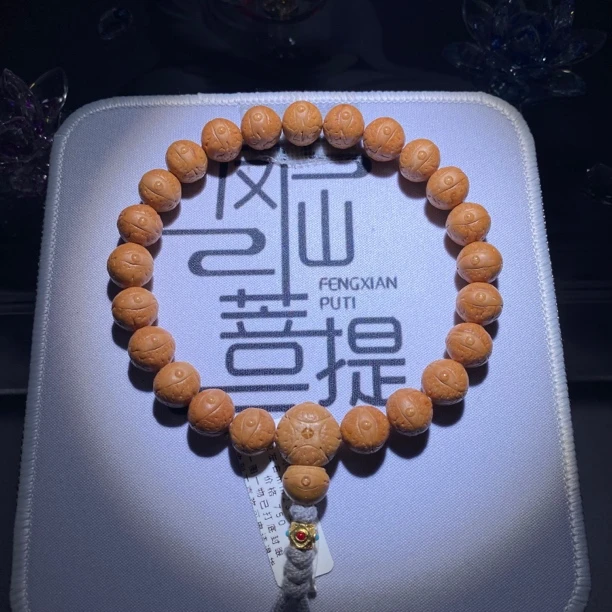 355号尼泊尔凤眼菩提，尺寸12毫米左右，23颗，一图一物已打底点封
