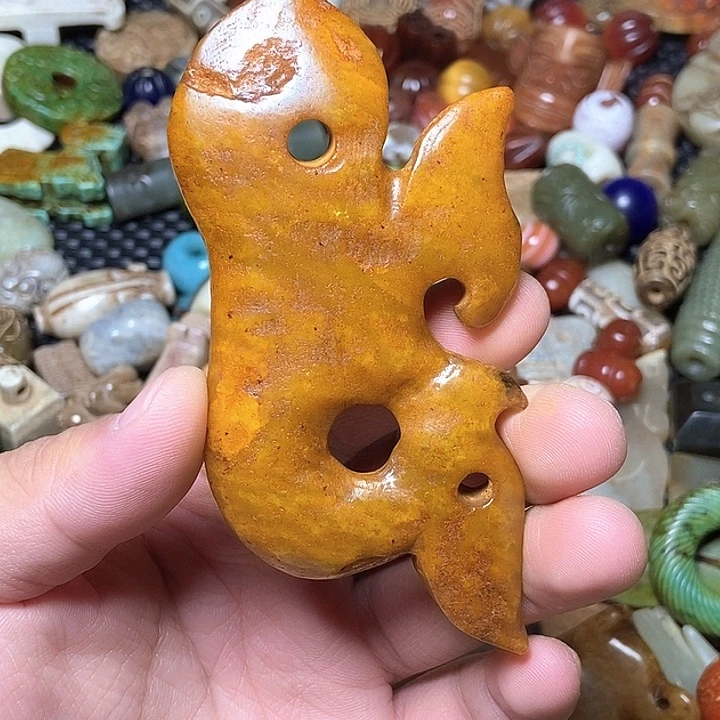 和田玉未镶嵌颈饰69