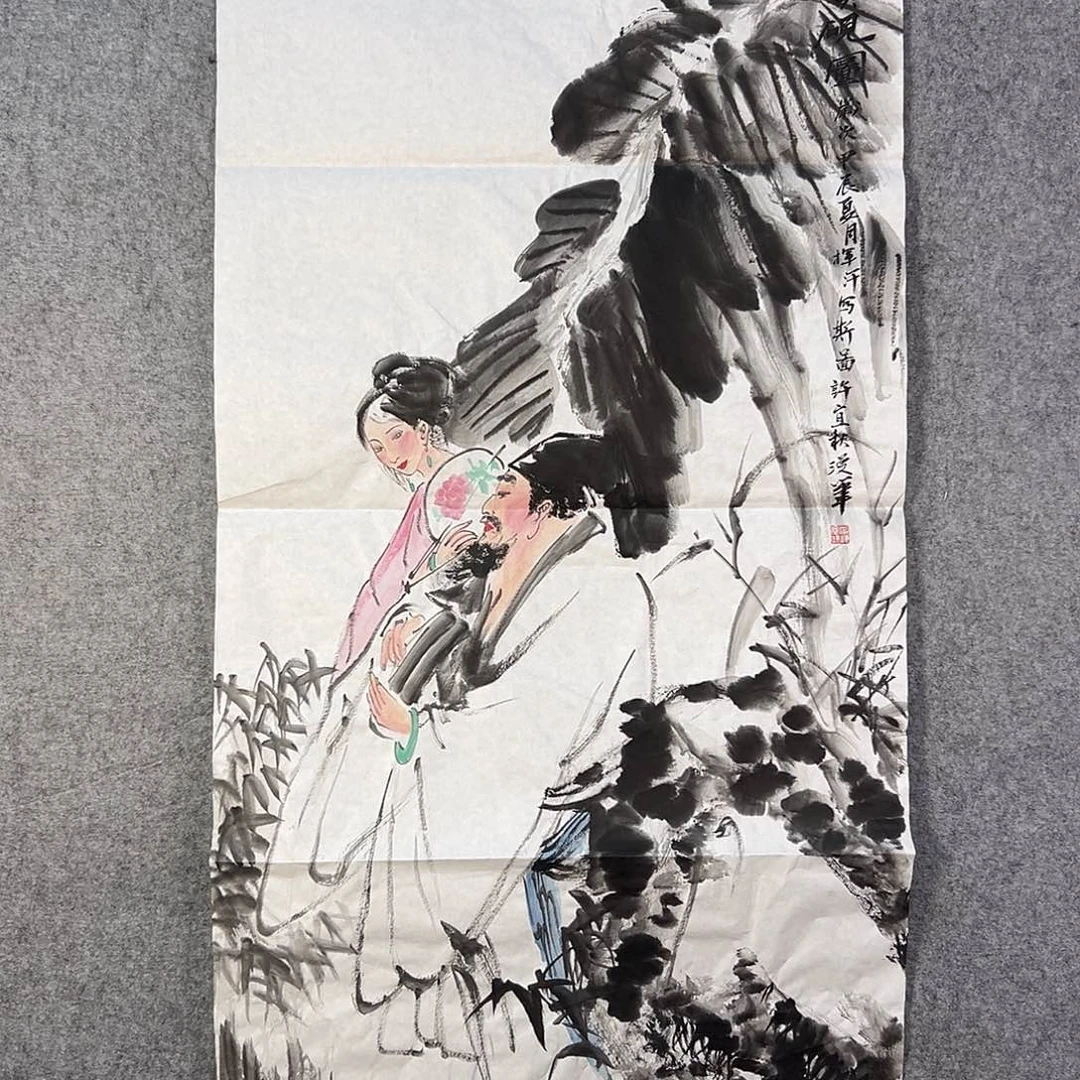 国画754 花鸟在此鸣叫的日子