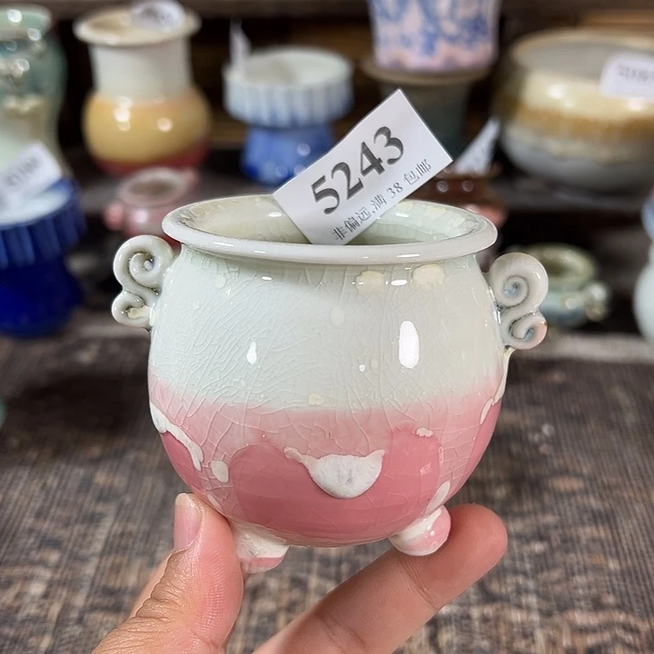 口5 手工花盆满30包邮