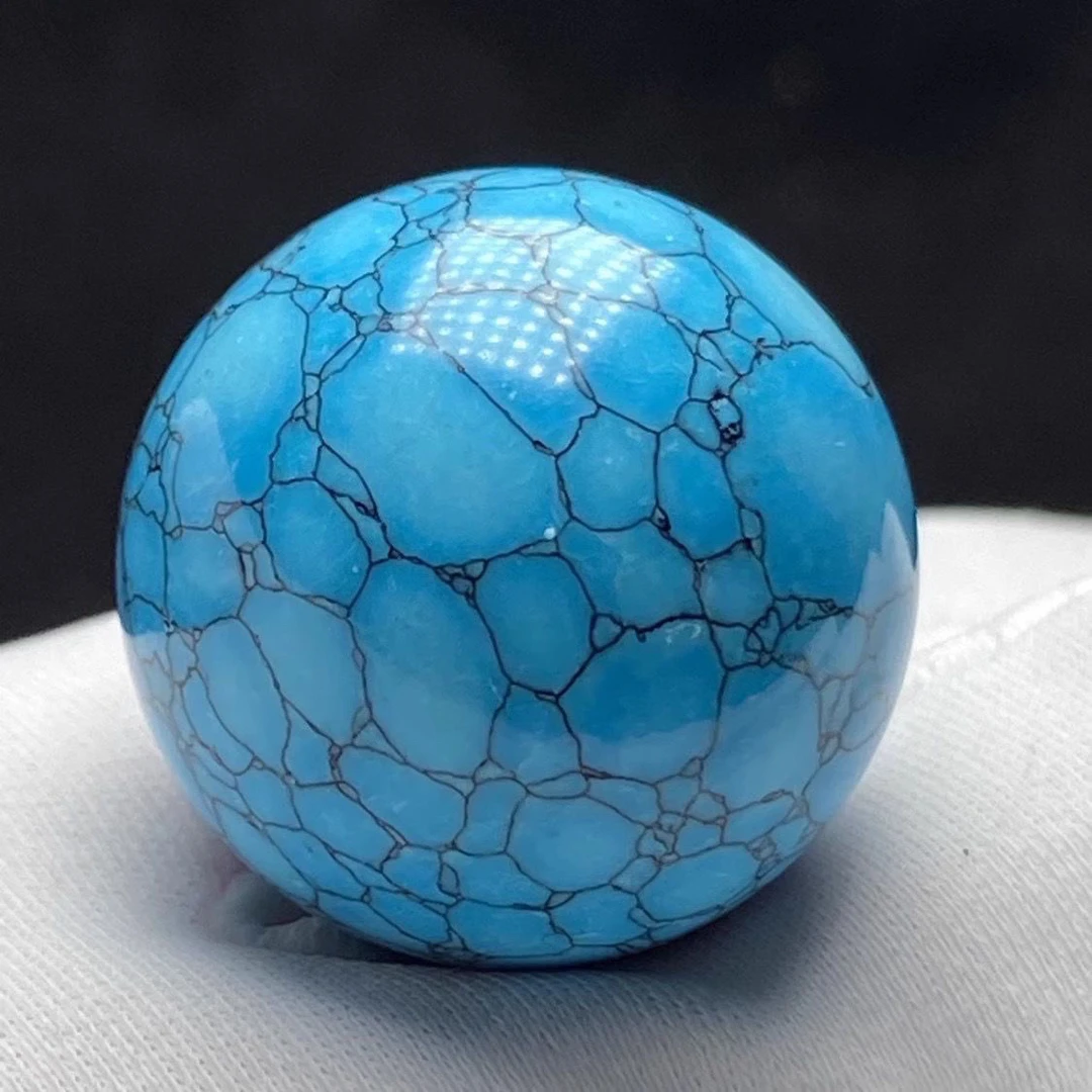 连接-高蓝色网花圆珠时尚DIY配饰乌兰花能变色多样性发其一