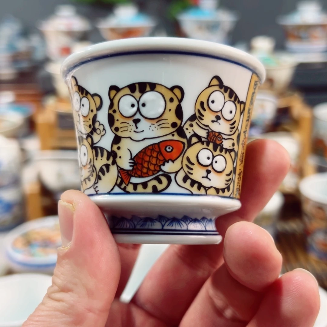 杯.****.景德镇手工手绘