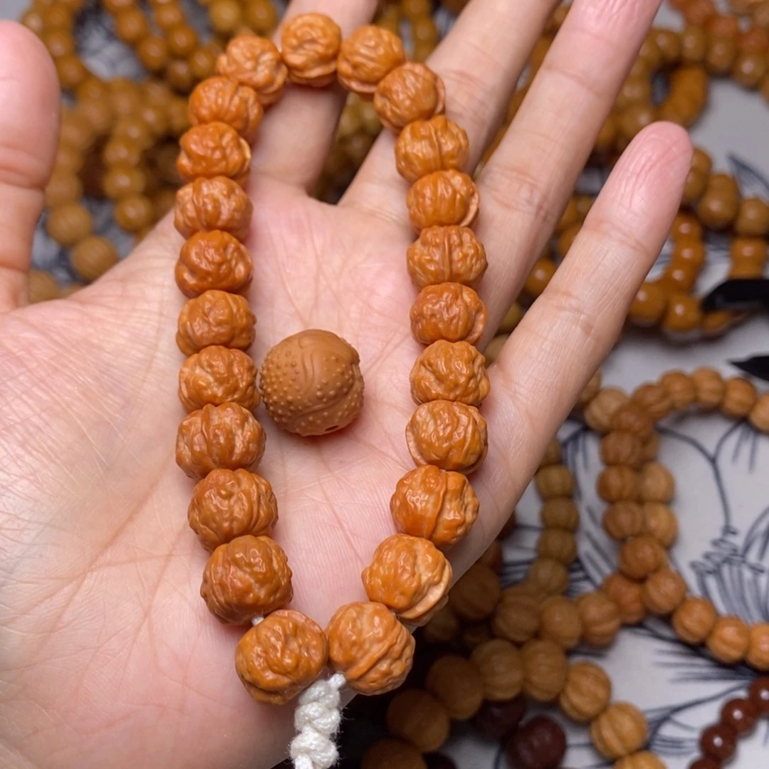 猴头核桃吊坠金蟾手持