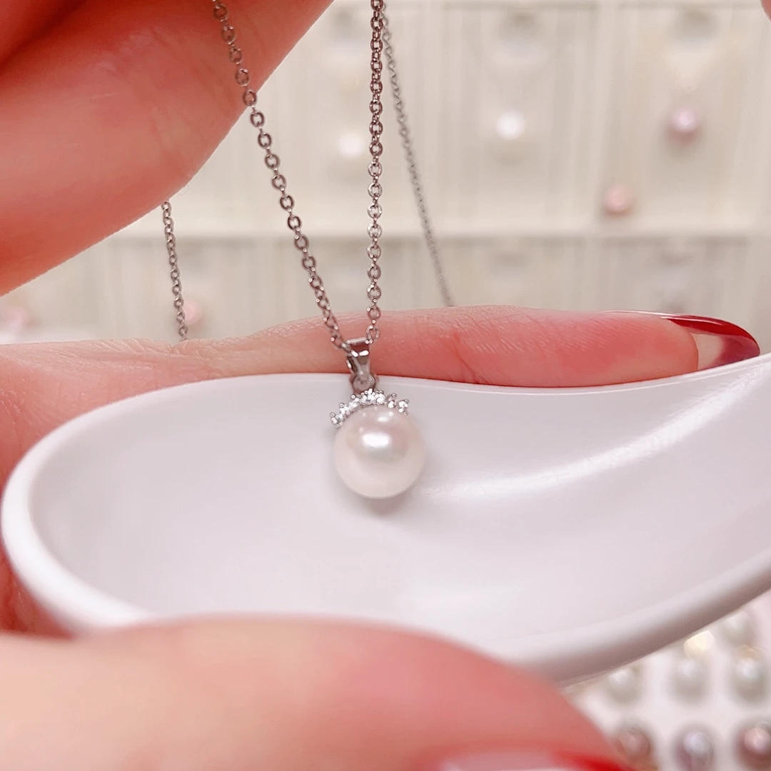 吊坠(赠链)淡水珍珠合金