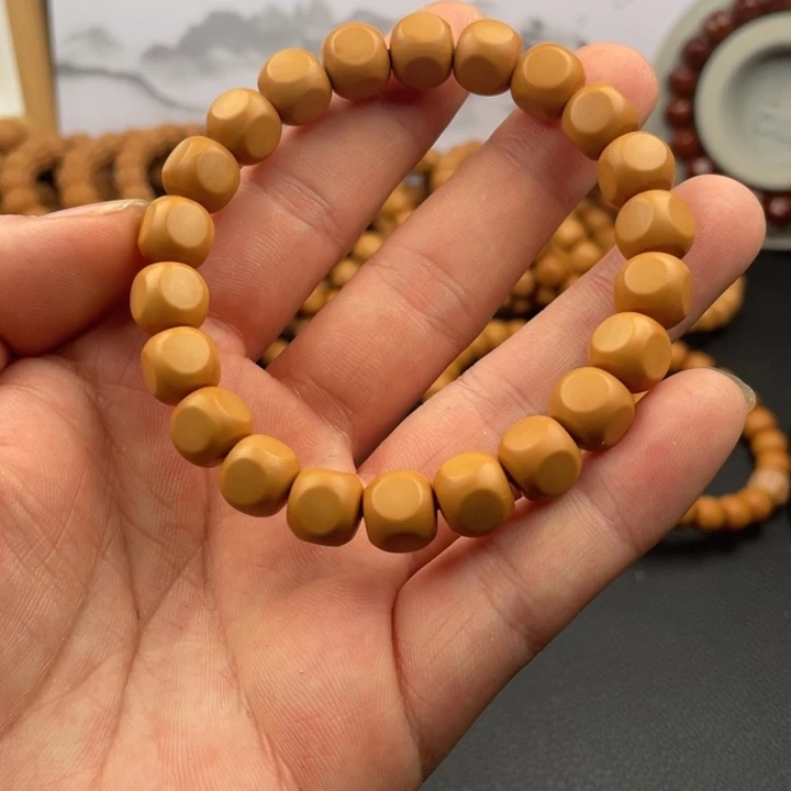 猴头核桃手串反油无暇小六方