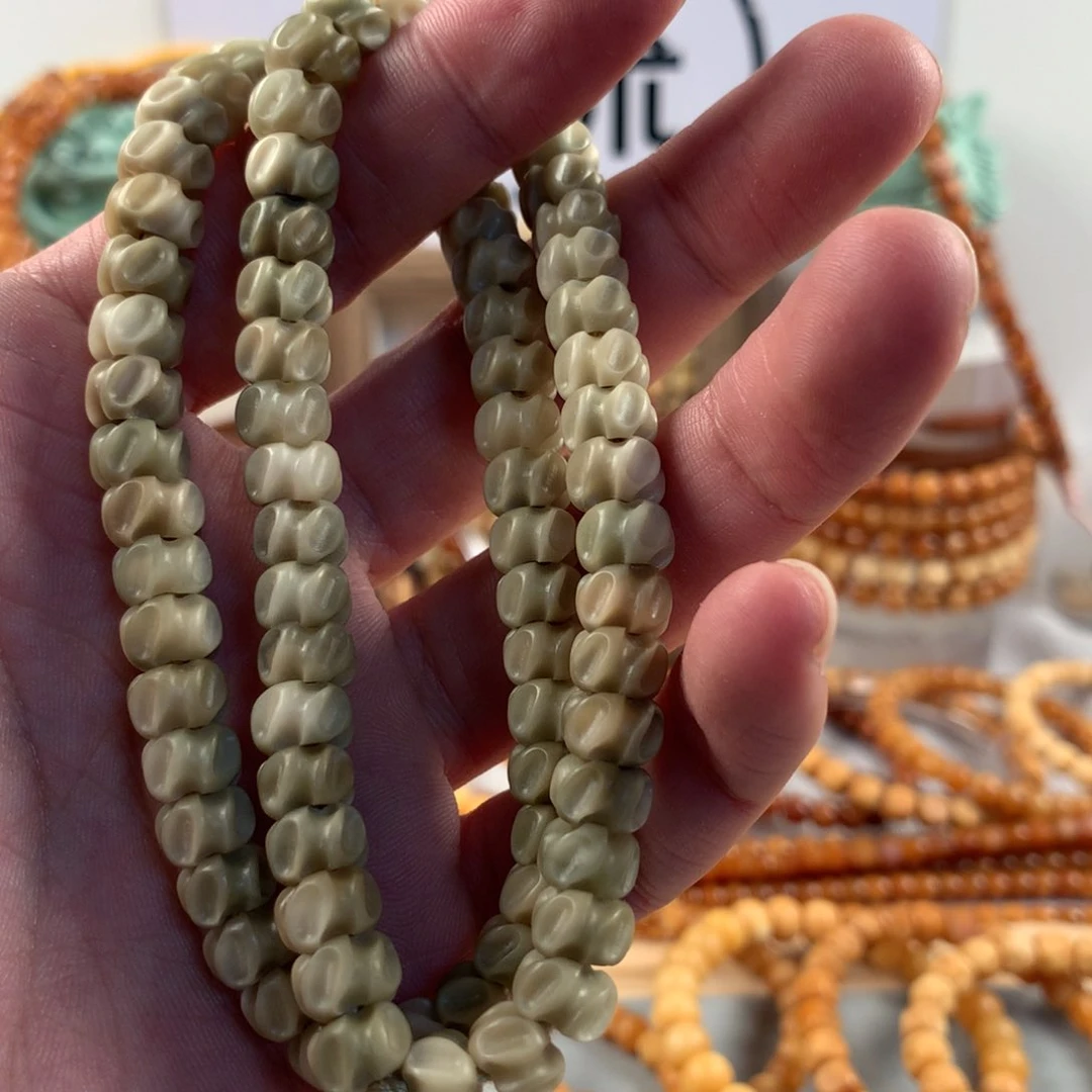 星月菩提吊坠特卡9青花瓷龙骨手持