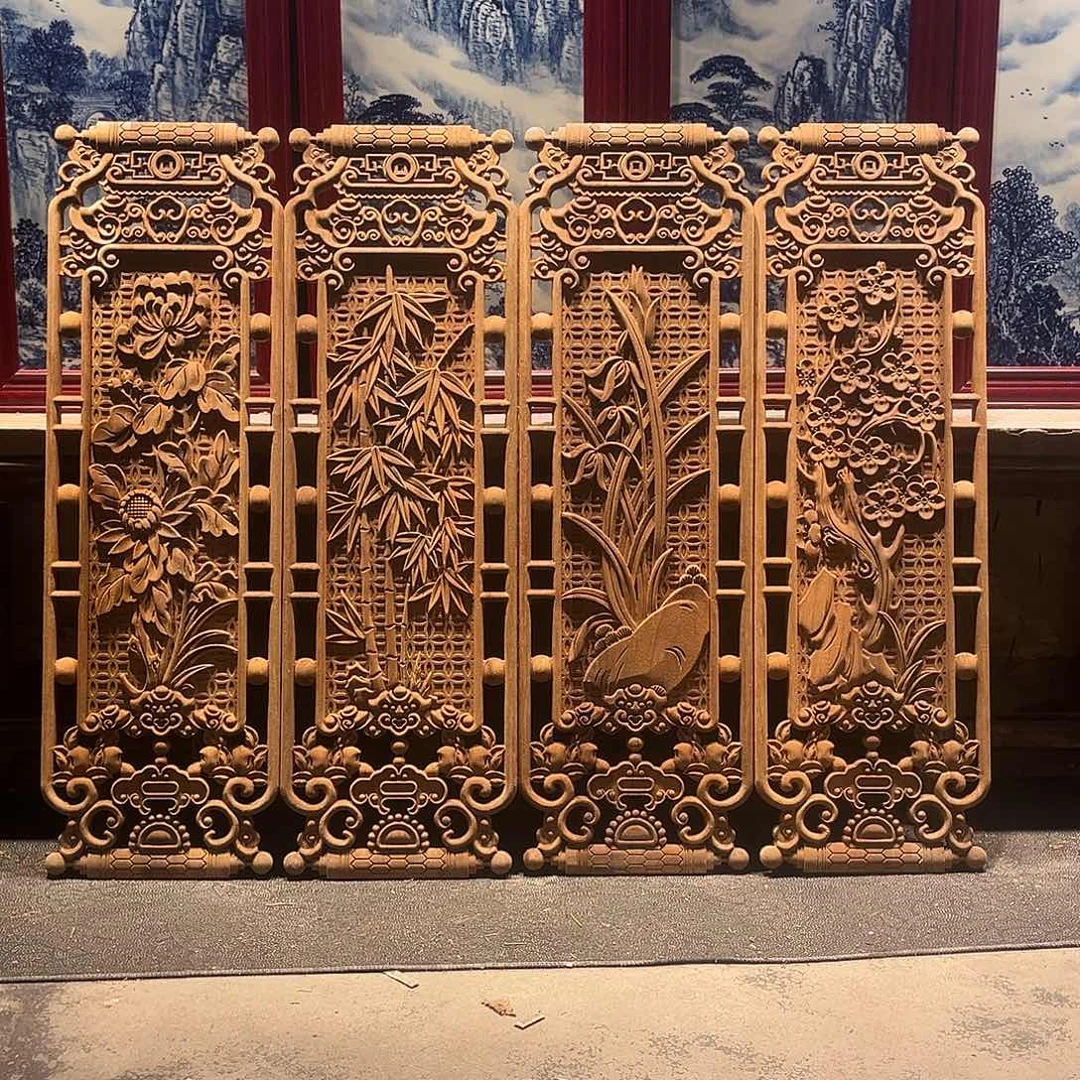 木潍****司香樟木梅兰竹菊