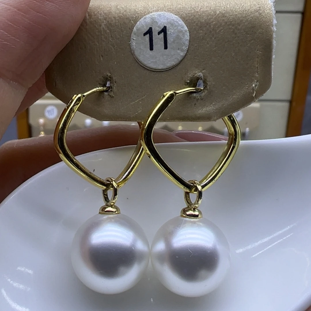 未镶嵌淡水珍珠耳饰