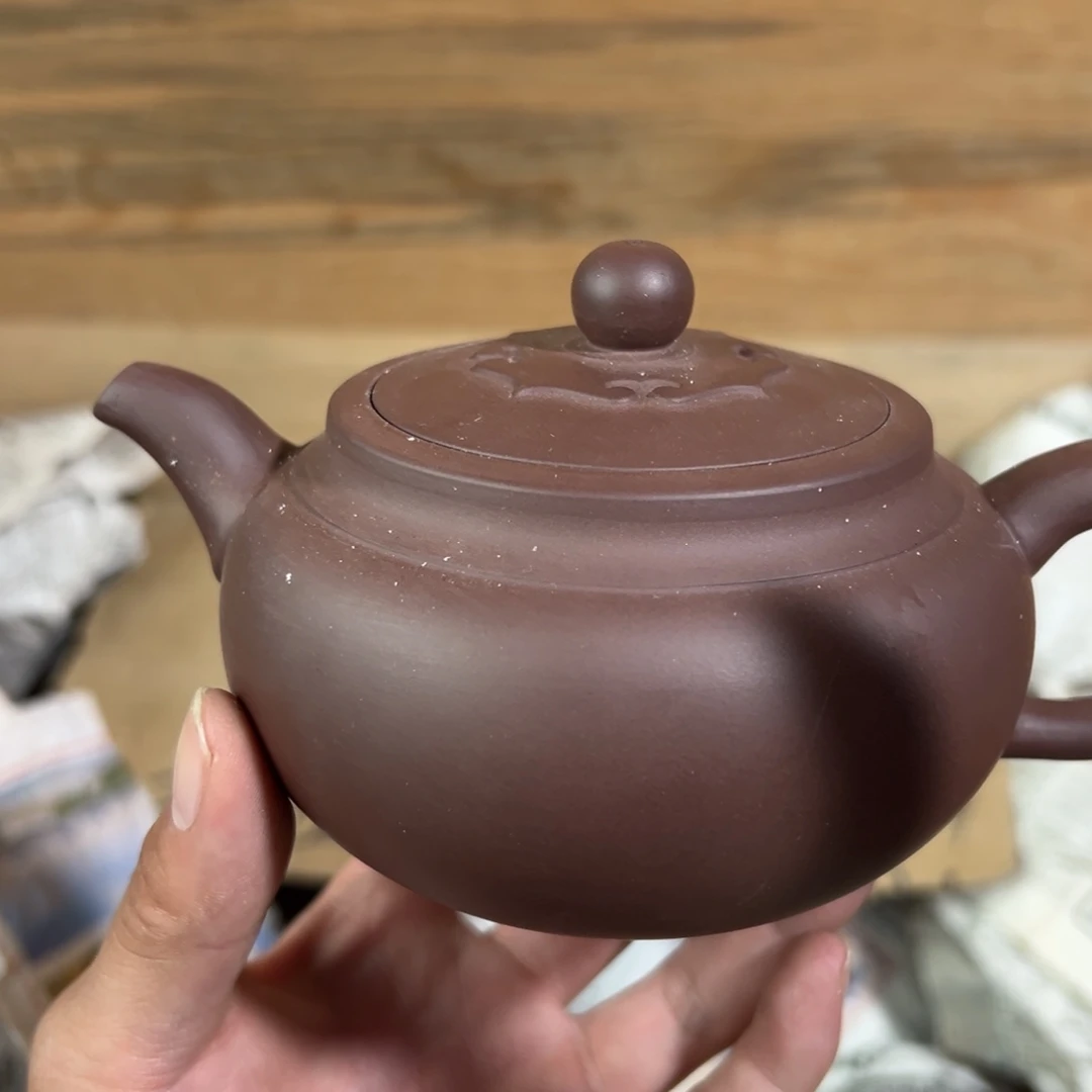 紫砂茶壶老厂紫砂壶一件！