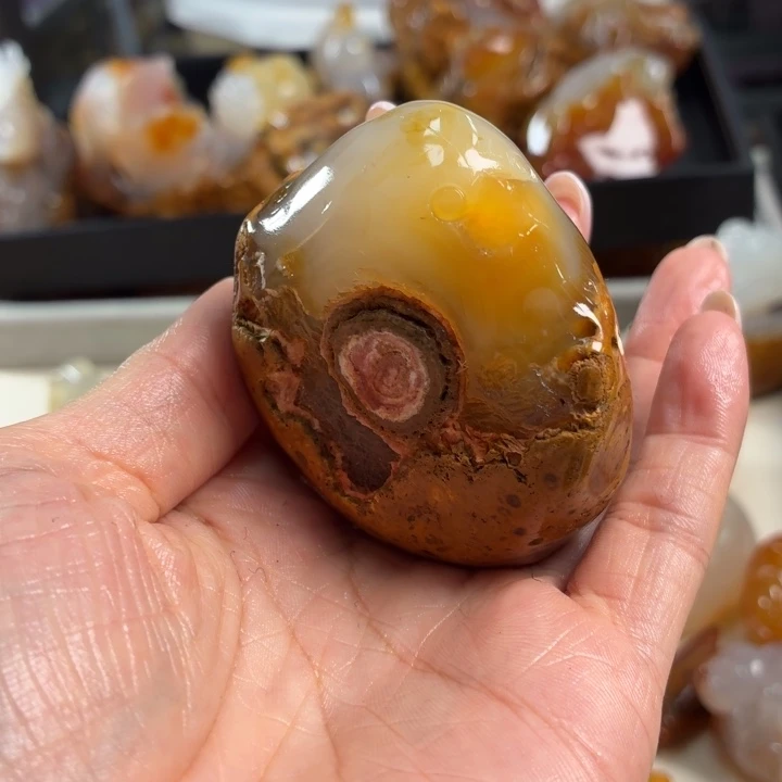 玛瑙/玉髓吊坠(不含链)未镶嵌