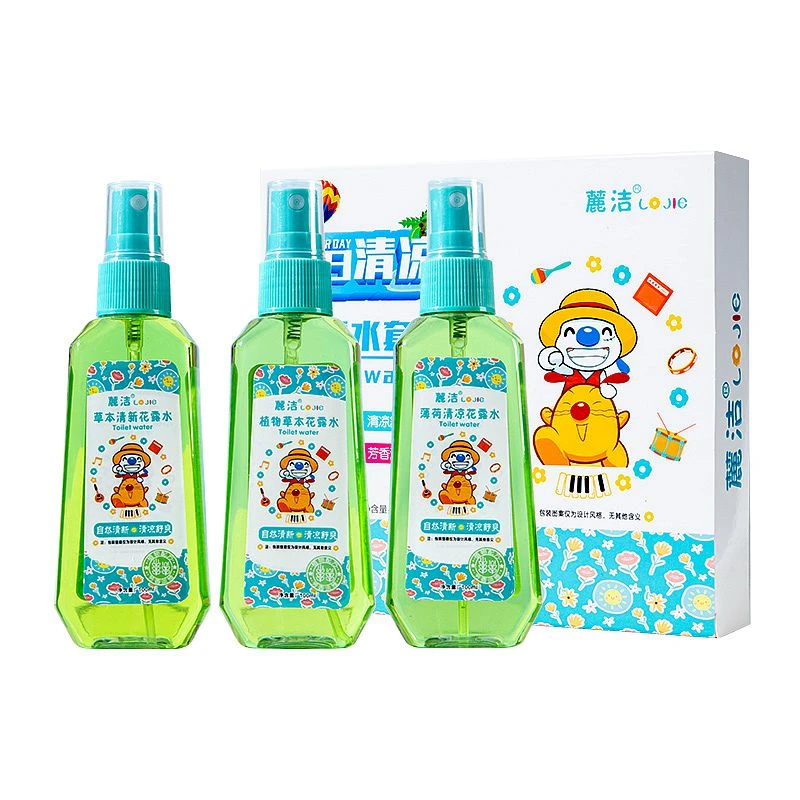 【3瓶装套盒】经典花露水家用夏季清凉喷雾户外便携100毫升一瓶