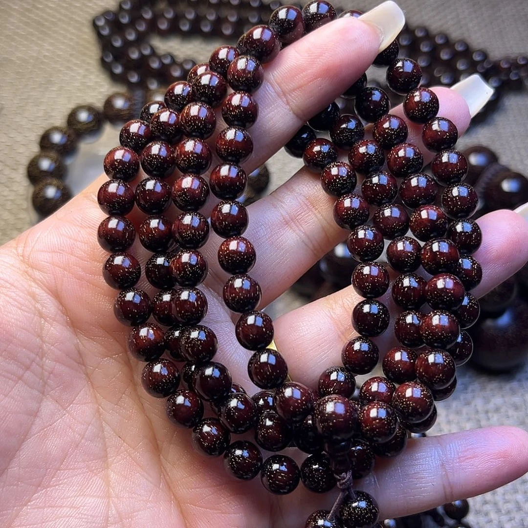 檀香紫檀（小叶紫檀）0.7 108颗满星