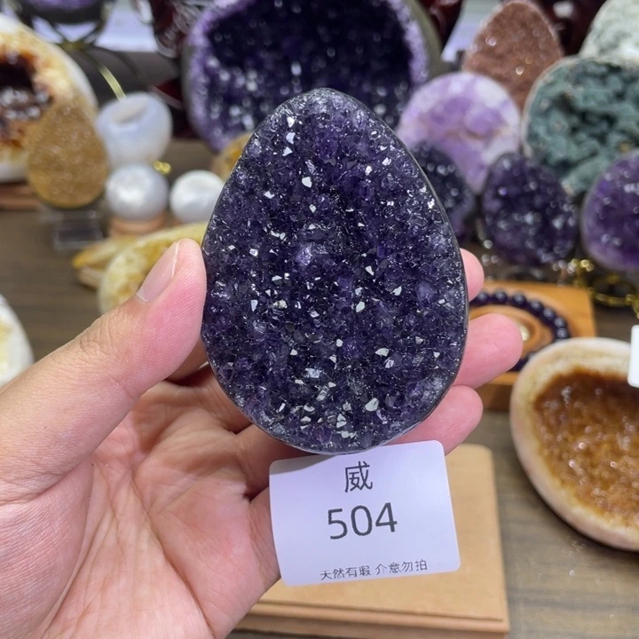 水晶未镶嵌珠宝半成品