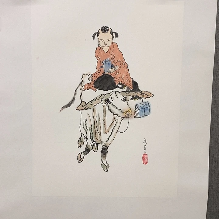 国画手绘手写作品182