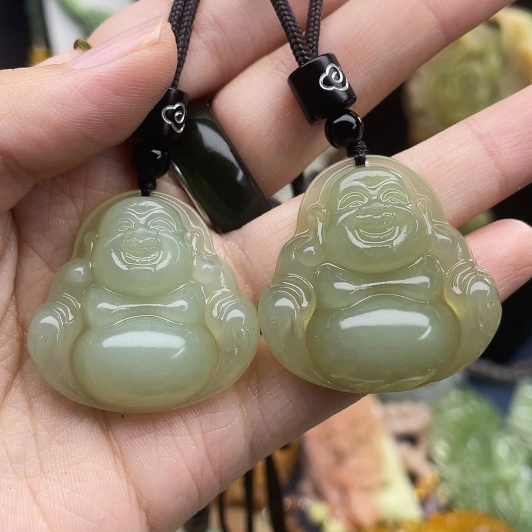岫玉未镶嵌毛衣链