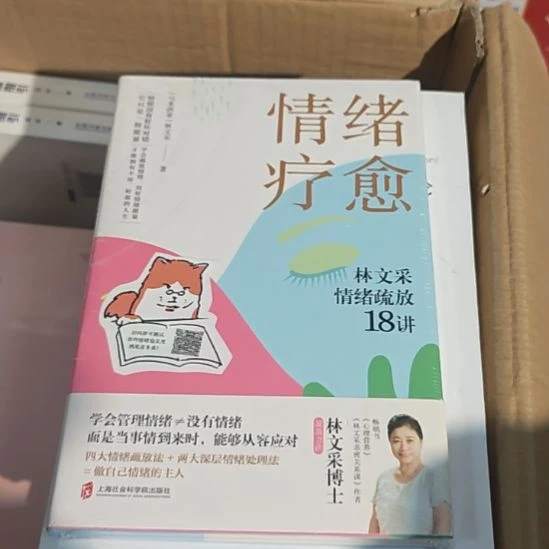 情绪疗愈，精装塑封全新库存书