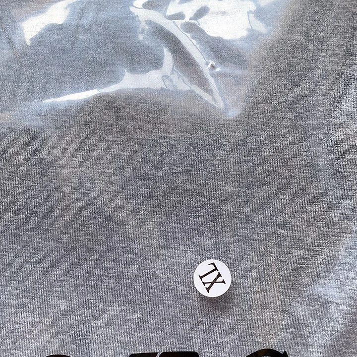 无缝提花健身长袖灰色圆领灰色 XL