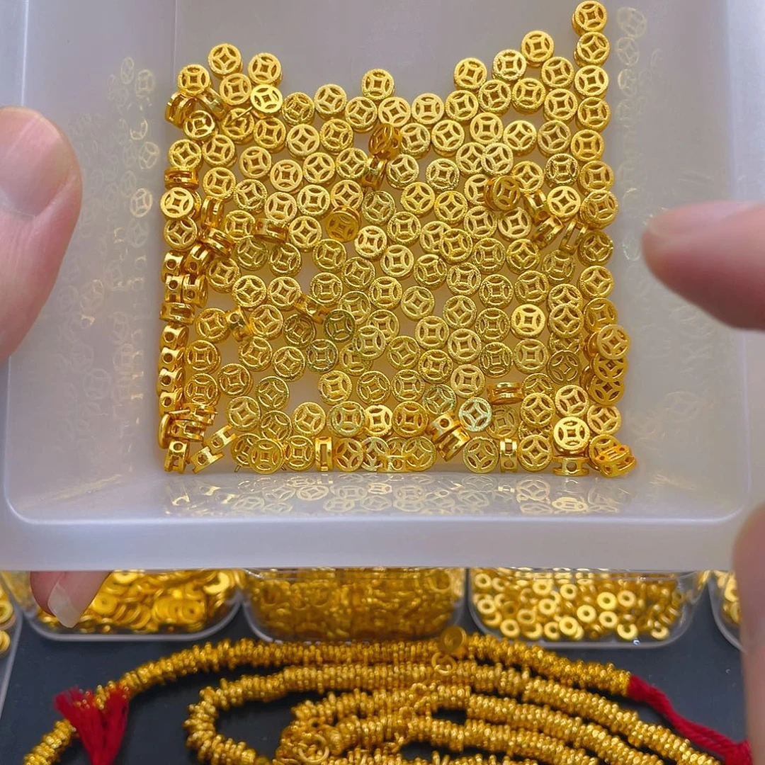 锆石铜合金钱多多6mm5个