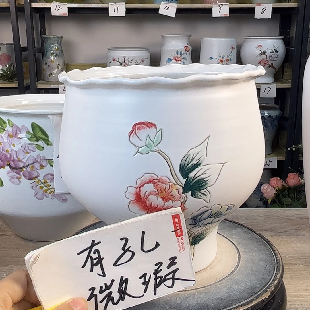 罐1xc景德镇陶瓷花盆