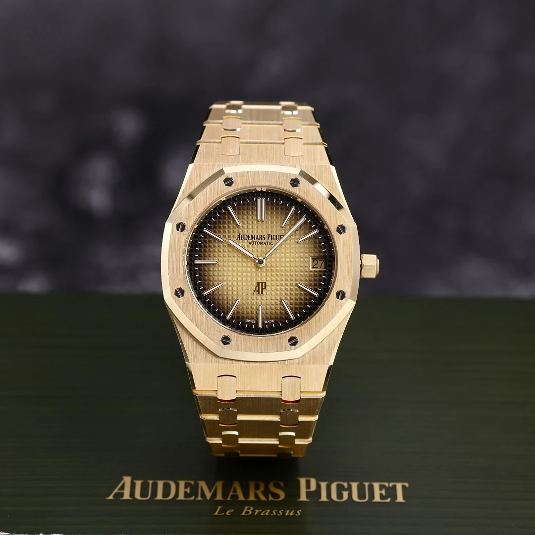 95新 Audemars Piguet/爱彼 16202BA咸蛋黄 39mm 2024年7月保卡