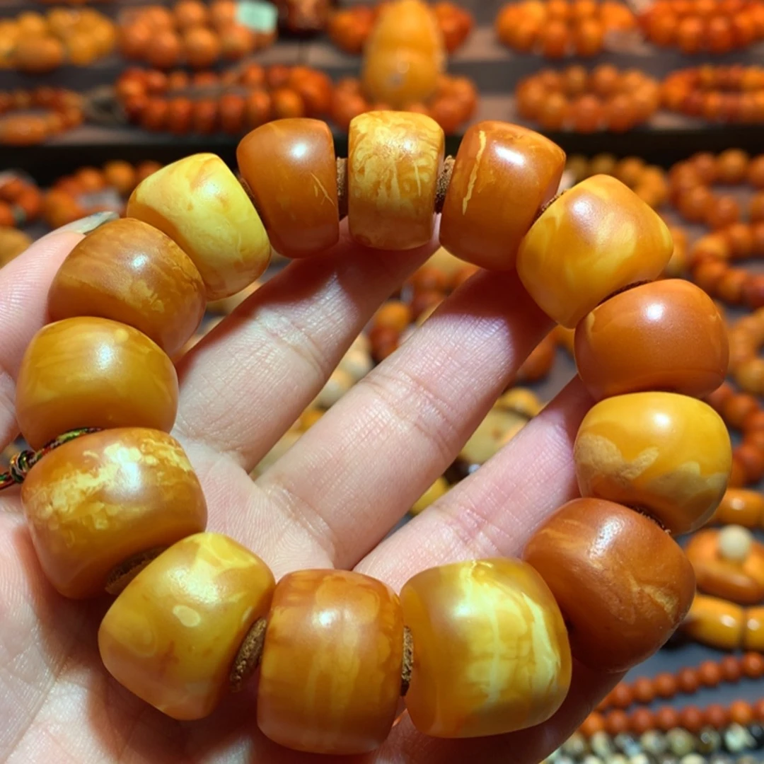 【闪购商品】未镶嵌蜜蜡手串蜜蜡手串