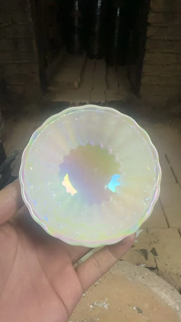 纯手工白贝主人杯 白