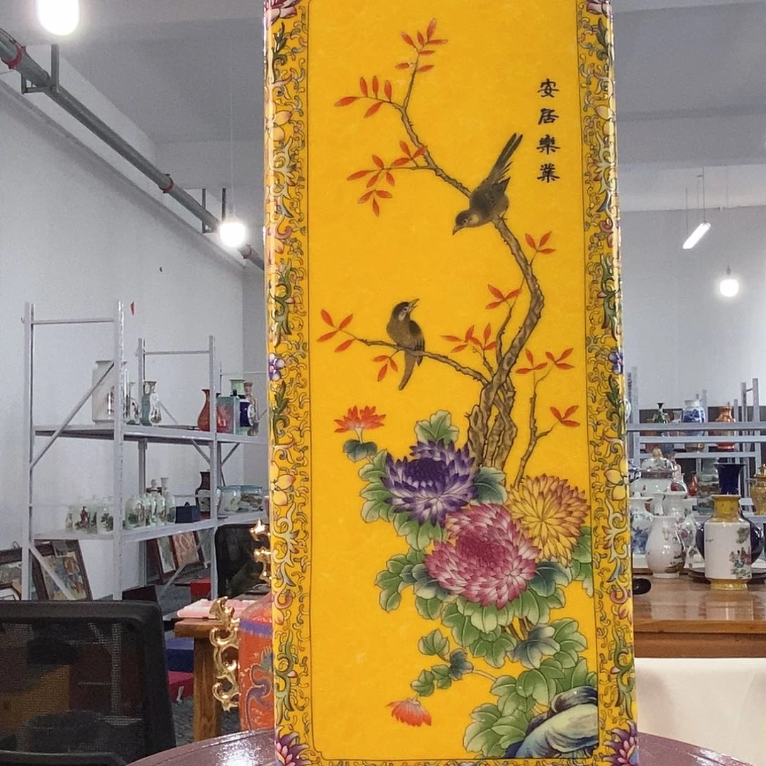 摆件景德镇陶瓷花瓶摆件