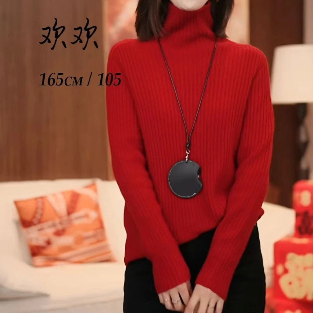 2025新款春季高品质打底女士高领针织衫H305DD01D30916