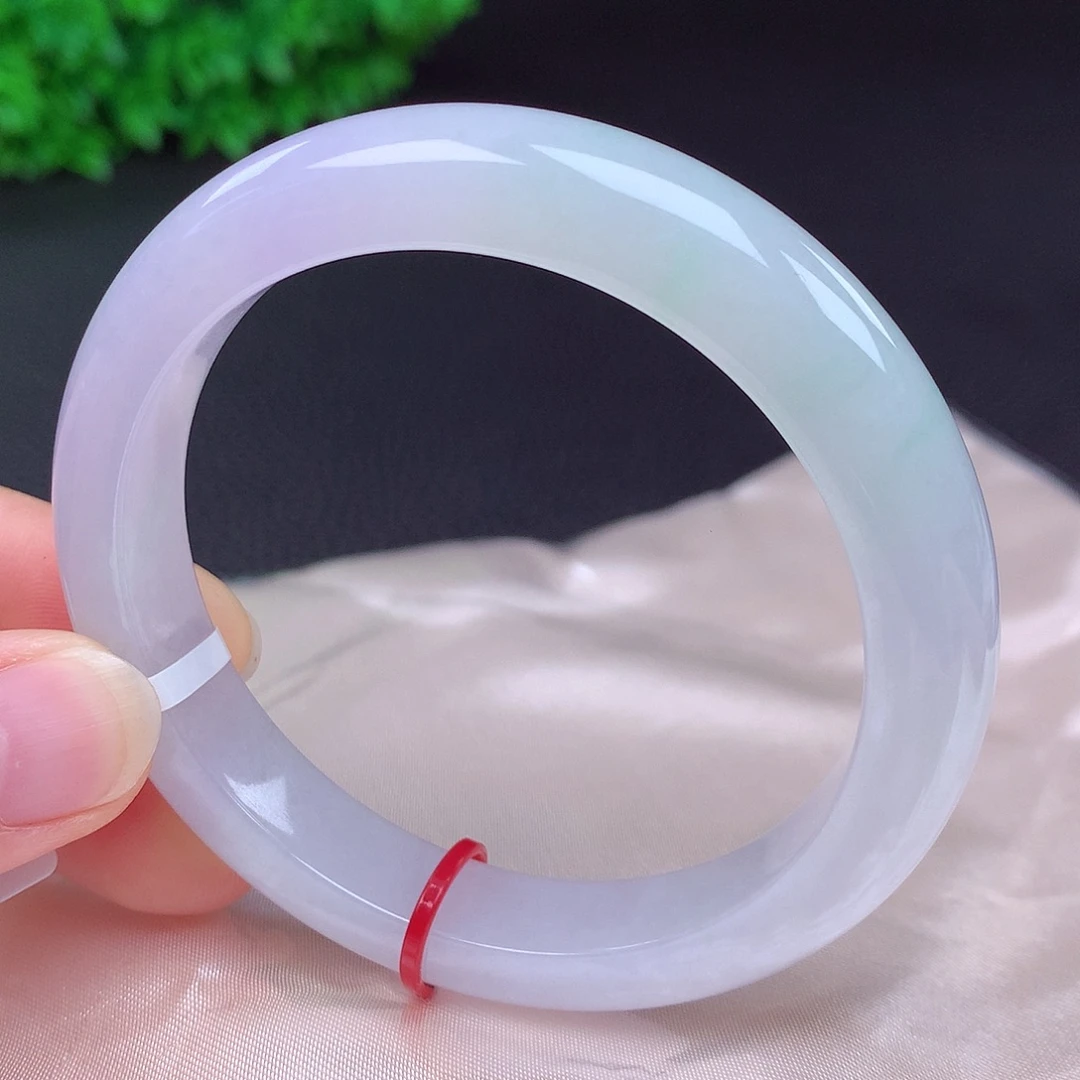 翡翠未镶嵌手镯58圈430013