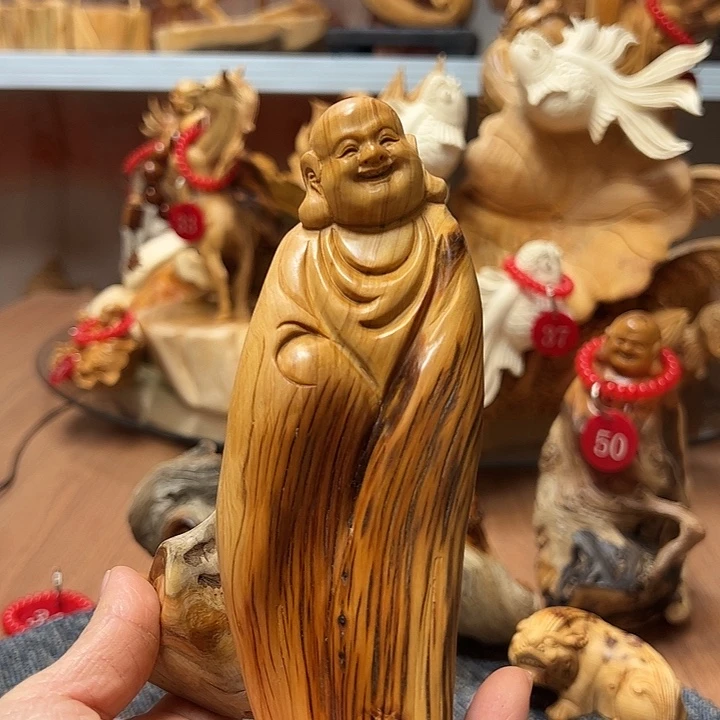 太行崖柏陈化摆件