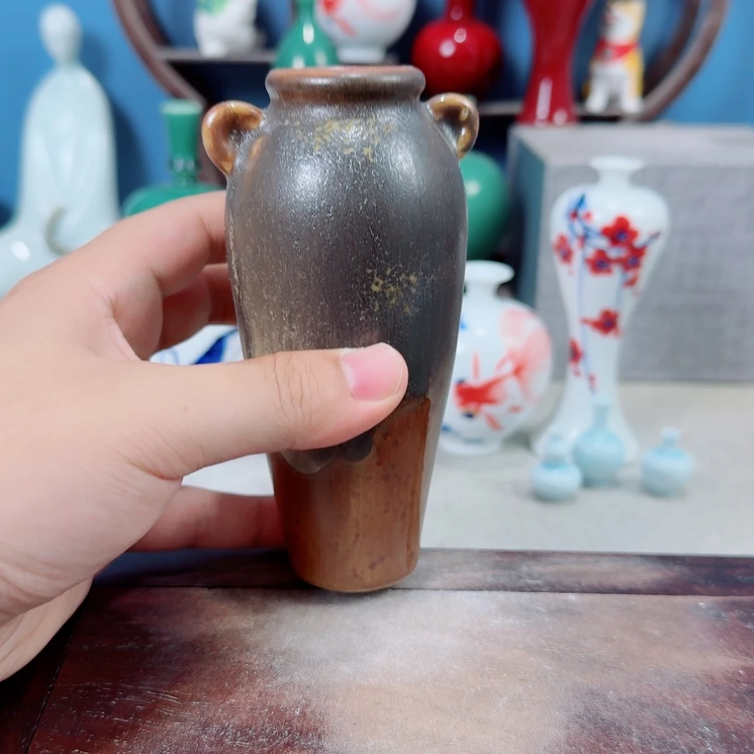 陶瓷手工小花器摆件