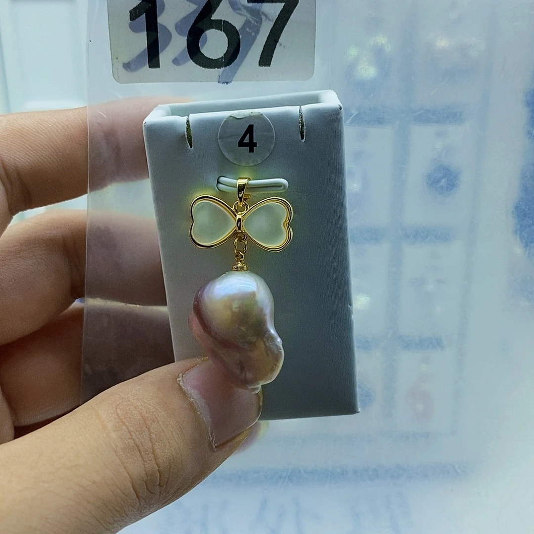 颈饰淡水珍珠合金