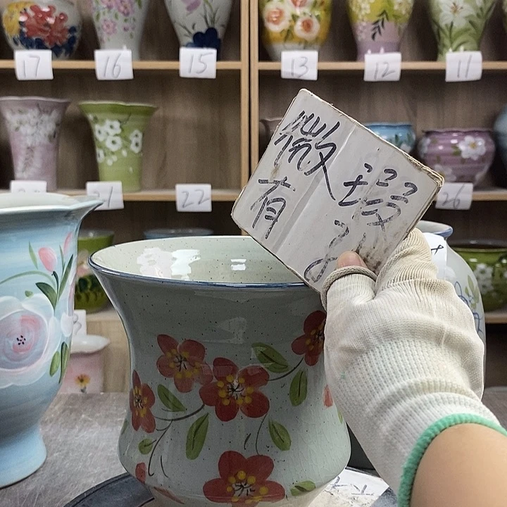 罐12xc景德镇陶瓷花盆