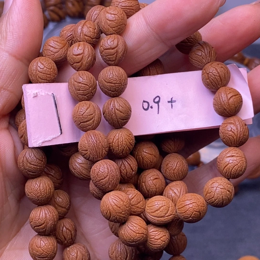 秦岭龙纹桃核108颗