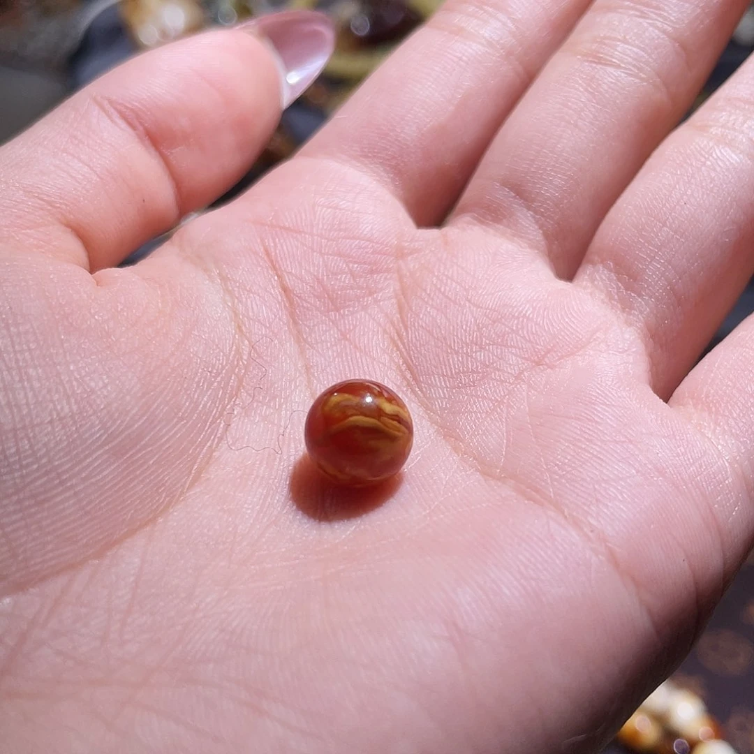 蜜蜡裸石未镶嵌9.8mm福利