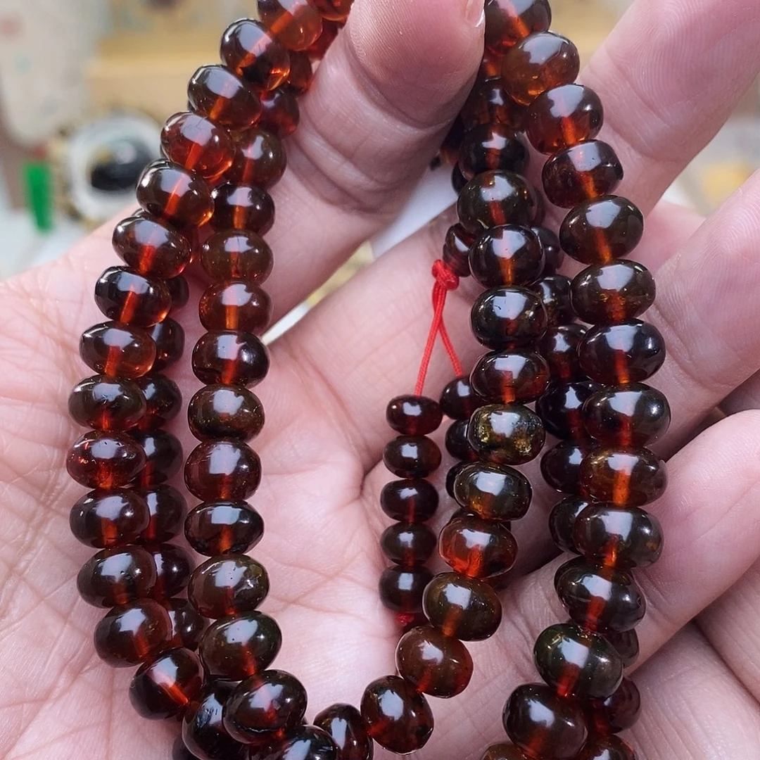 苹***梨琥珀未镶嵌裸石8血