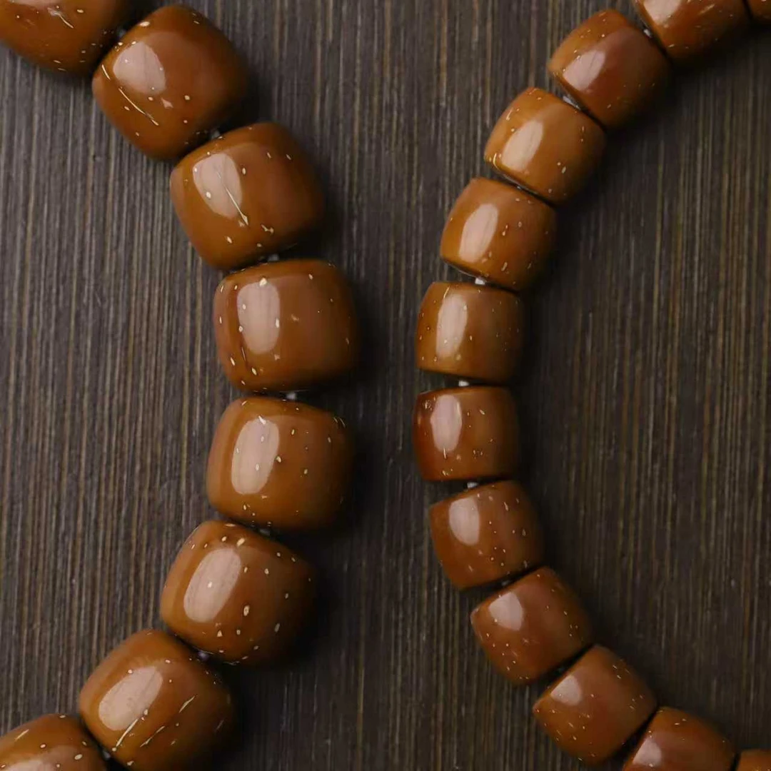 251161【星烁B++款实心鼠】精工紫金鼠单圈文玩手串（多样性发货）