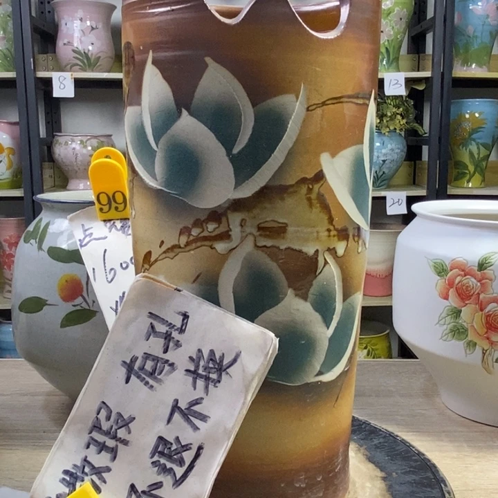 景德镇高温陶瓷花盆