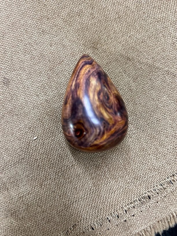 海南黄花梨多彩瘤疤挂饰