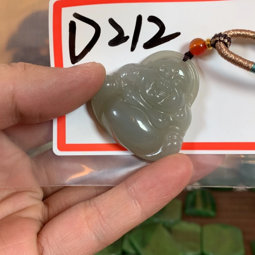 【闪购商品】和田玉（糖玉）珠宝半成品未镶嵌淇**汤