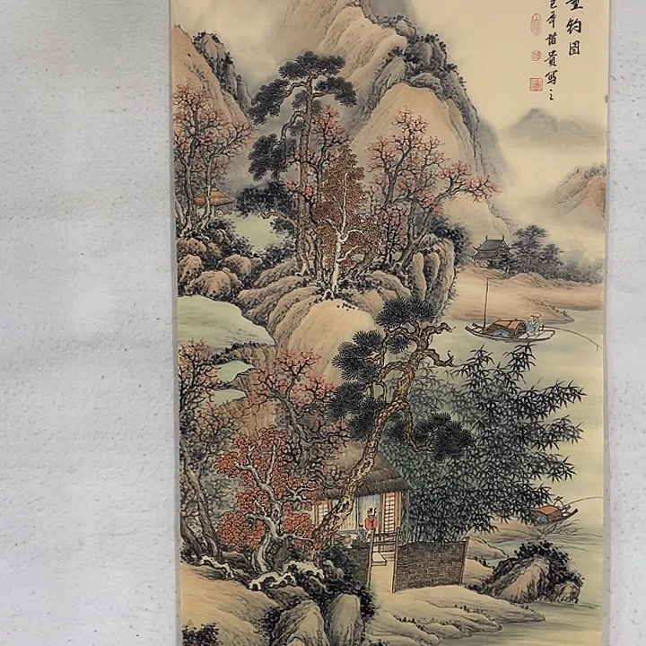 国画国画作品集的故事