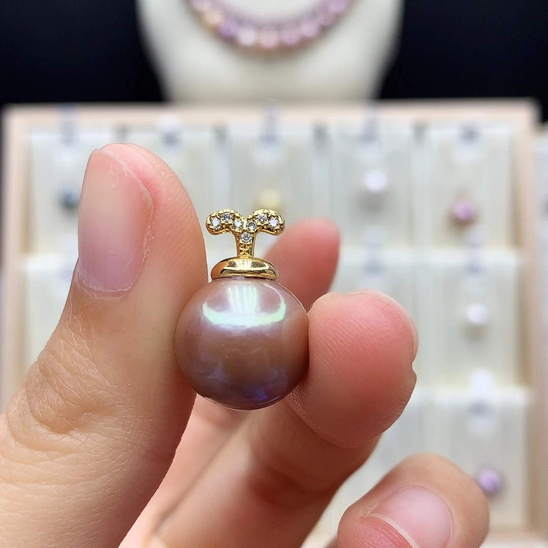 颈饰淡水珍珠合金