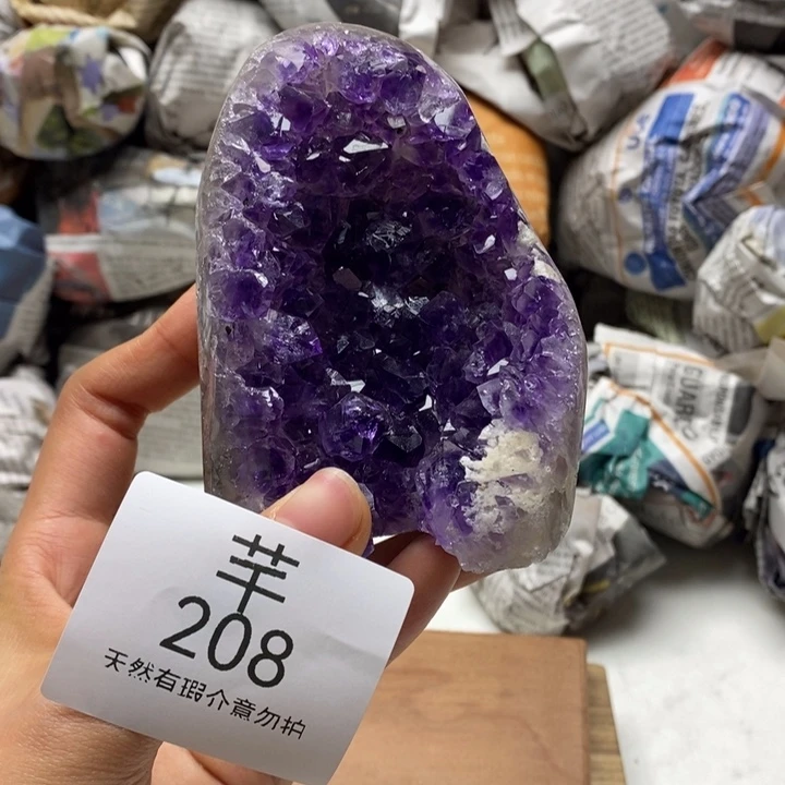 水晶未镶嵌珠宝半成品