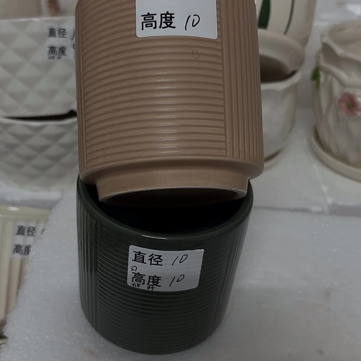 摆件陶瓷多肉花盆