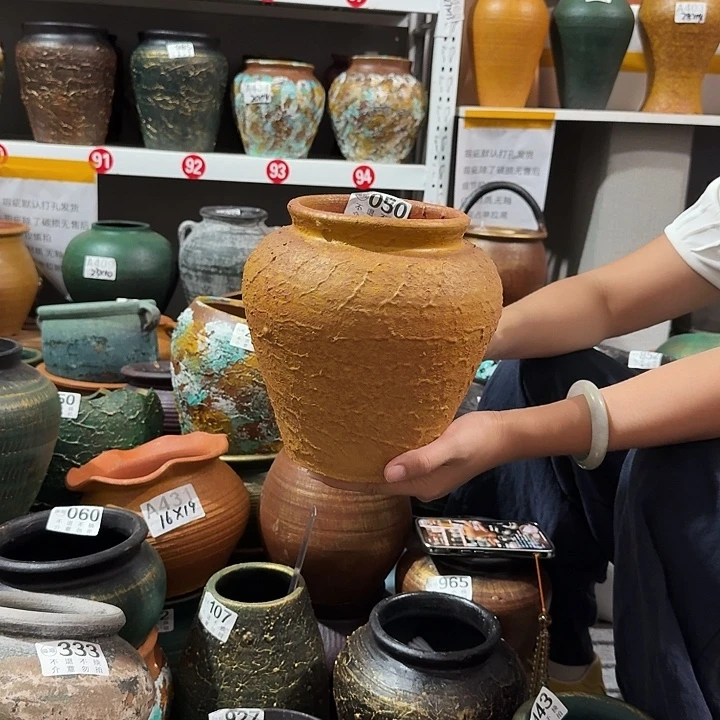 黄色坛子050高度20口径13